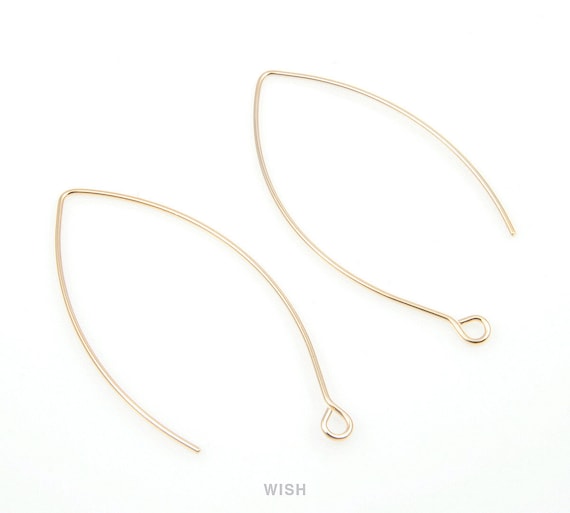 10pcs Hook Earrings in Gold Hook Earrings / 16k Gold / Hook Etsy