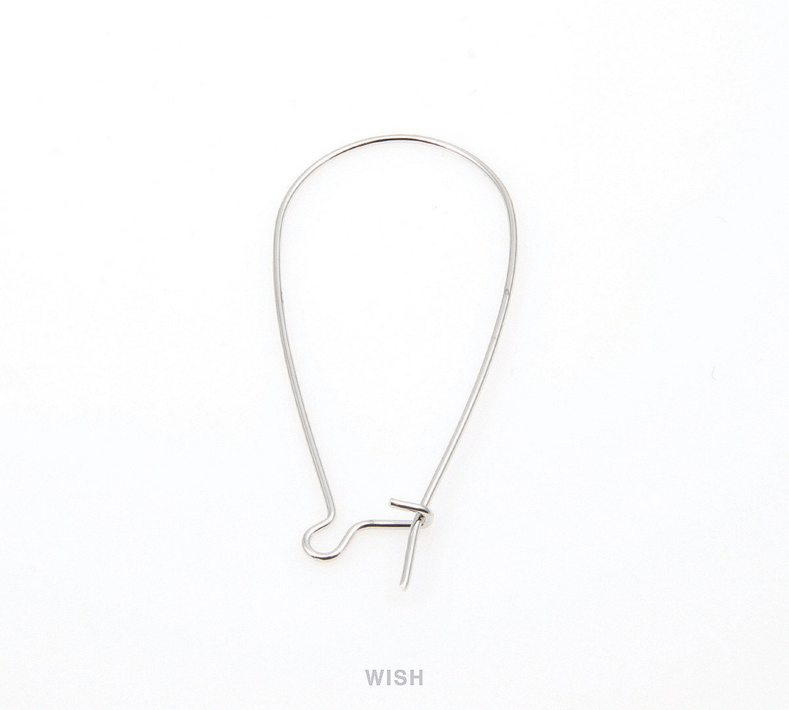 Large Kidney Hook in Gold Kidney Hook Earrings / 16k Gold / Etsy