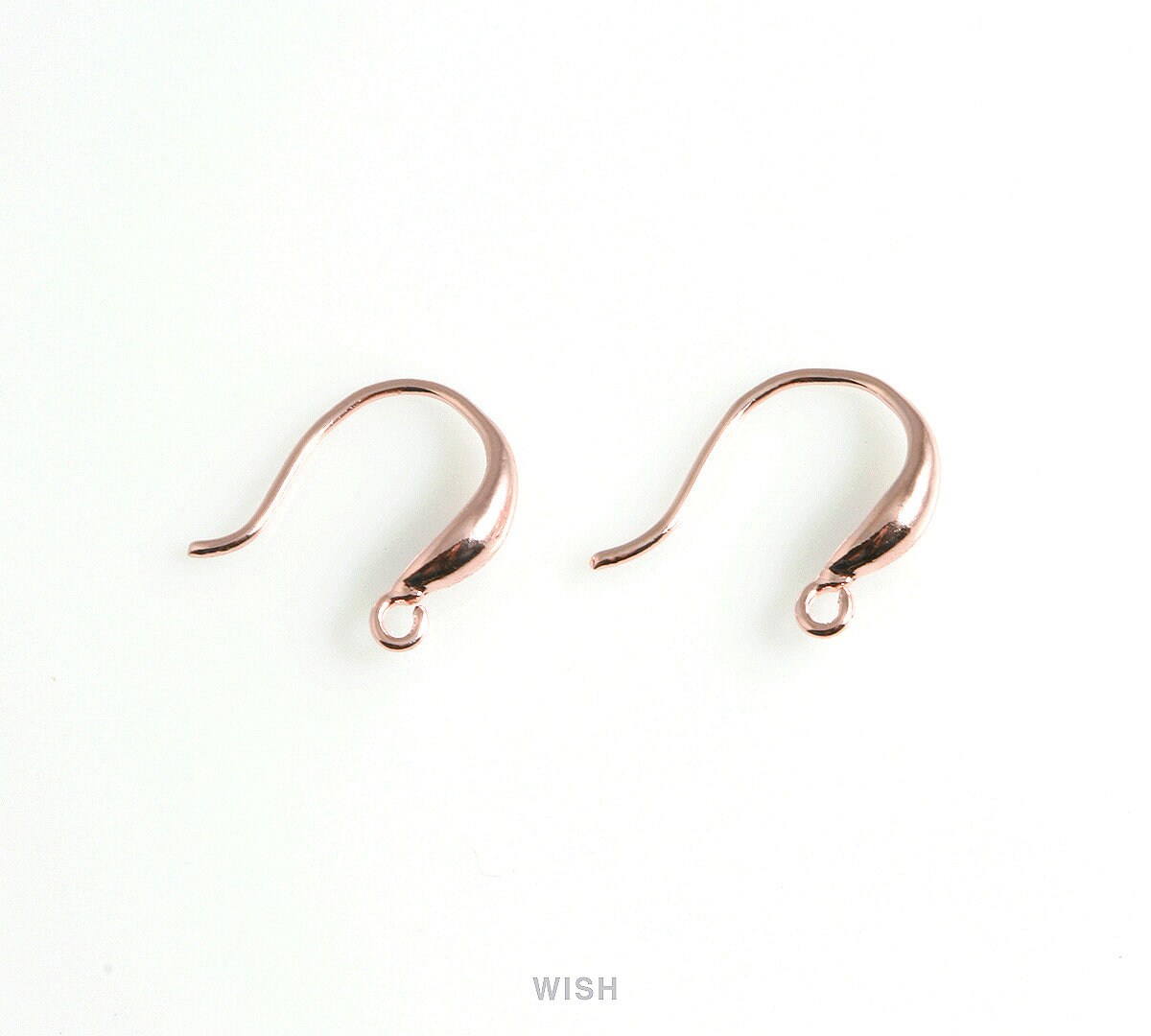 4pcs French Hook Earrings in Rose Gold French Hook Earrings / Etsy