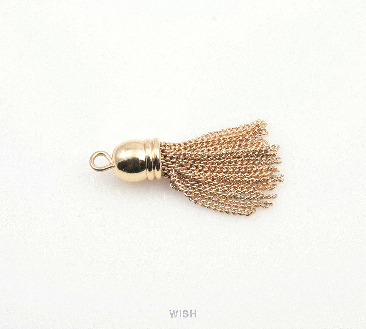 Gold Chain Tassels 18mm Chain Tassel Charm / 16k Gold / Gold Etsy UK