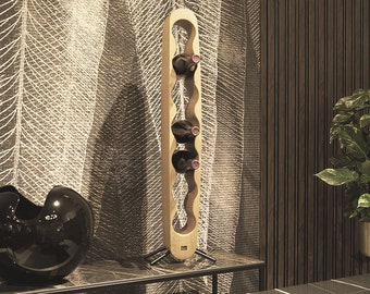 Wine Rack Wine Bottle Holder Handmade Furniture and Decor Anniversary Gift