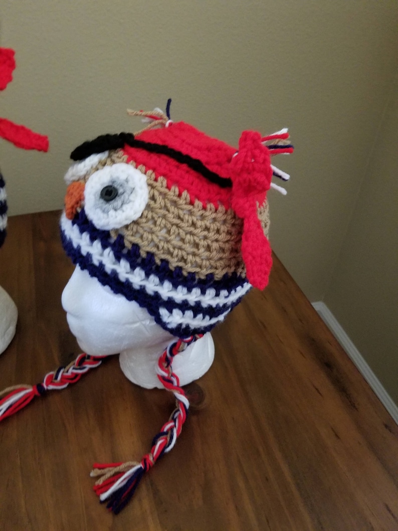 Pirate Owl beanie