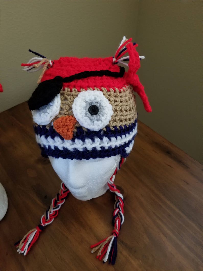 Pirate Owl beanie