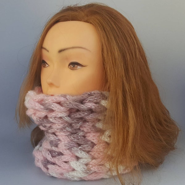 Scarf collar,scarf,knitted scarf,handmade,knitted scarf woman,wool scarf,winter scarf,handmade scarf,winter scarf knitted with fingers