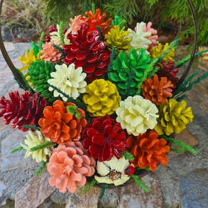 コーンフラワー、フラワーバスケット、コーンフラワーがいっぱいのバスケット、コーンの花、コーンの花束、コーンのホームデコレーションのアレンジメント。