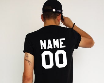 Custom shirt, Personalized name shirt, Custom numbers shirt, Gift t-shirt, T-shirt with your name