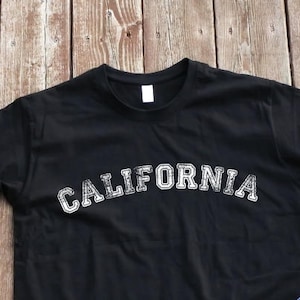 California T-shirt shirt with sayings t-shirt California shirt cool t-shirt