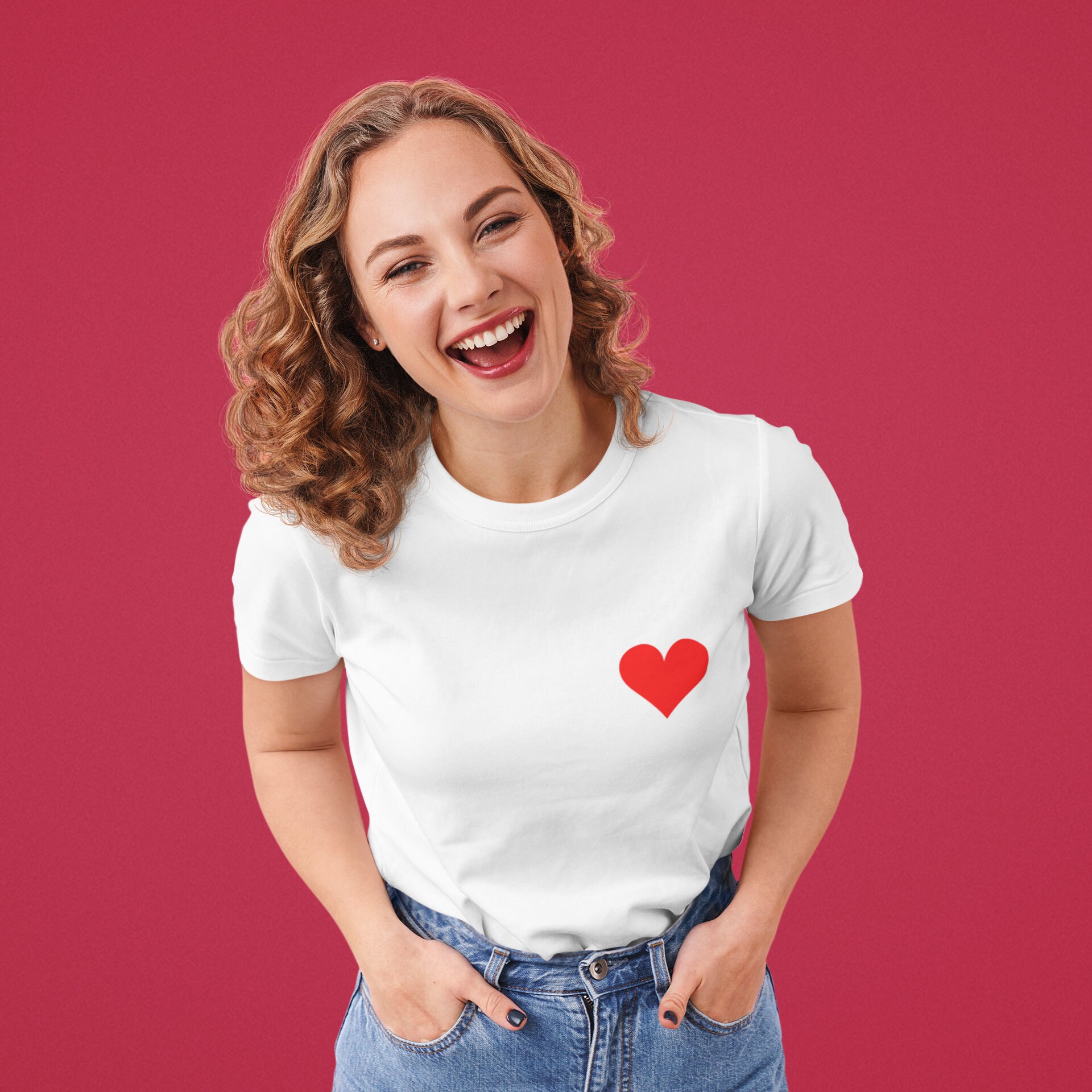 Wow Ashley Furman Asserire t shirt mit herz Montagna Denso Misterioso