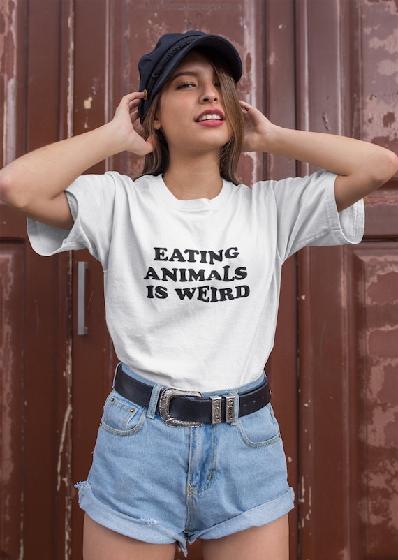 Tiere essen ist seltsam T-Shirt vegane T-Shirt - Österreich