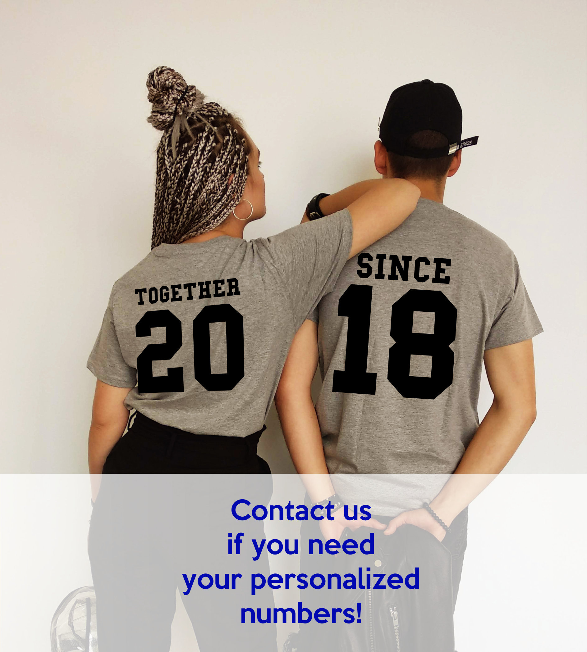 Camisetas personalizadas juntos desde on sale