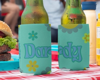 Floral Green | Stubby Cooler | Dardy