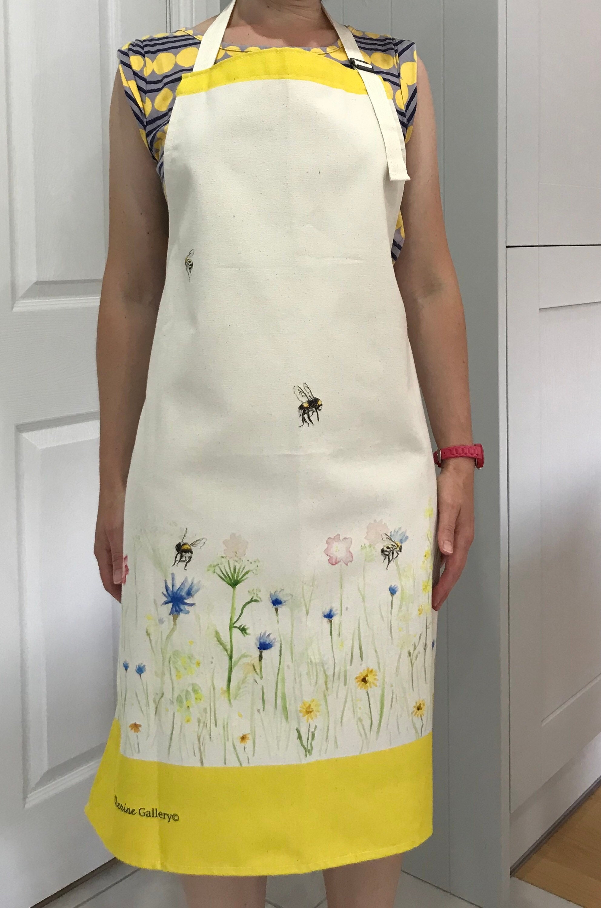 Wild Flora Apron Country Cotton Apron Etsy UK
