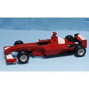 Niki Lauda&#39;s Ferrari 312T Formula 1 Car, Red Ferrari Car Miniature, Car Collector, Ferrari Collection, Car Figurine, Mosaic Style Art