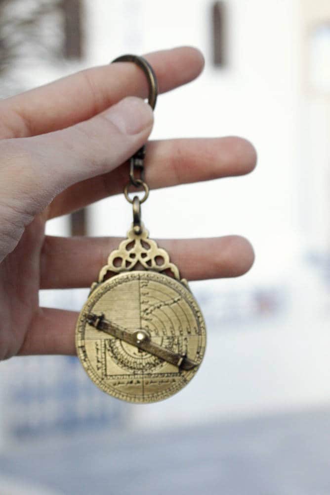 アラビアのアストロラーベキーホルダー、東洋のアストロラーベ