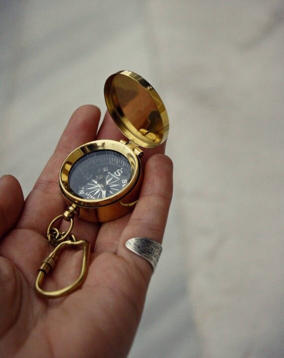 Compass Keychain