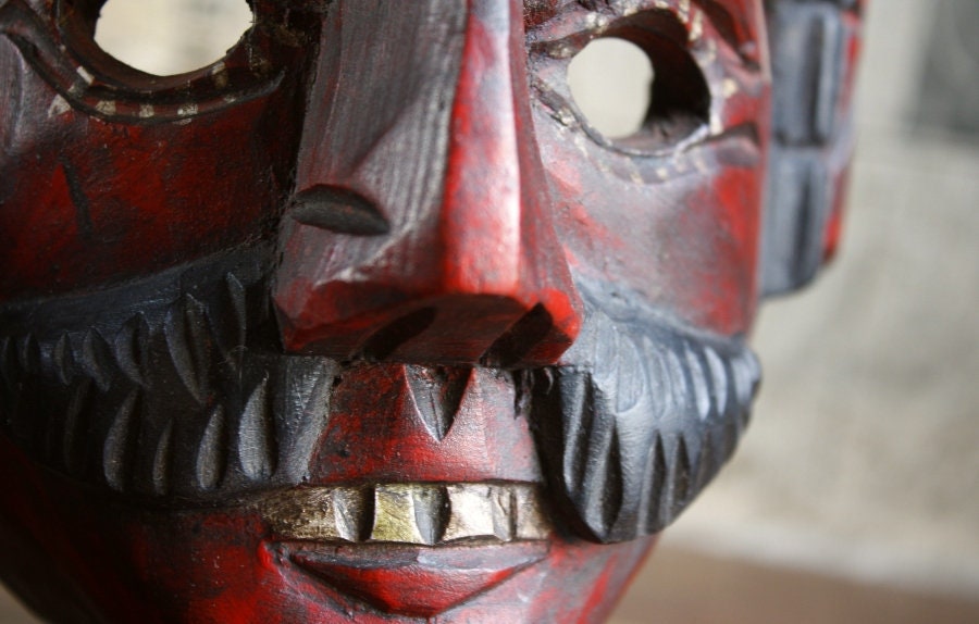 Wooden Masks Mexican 