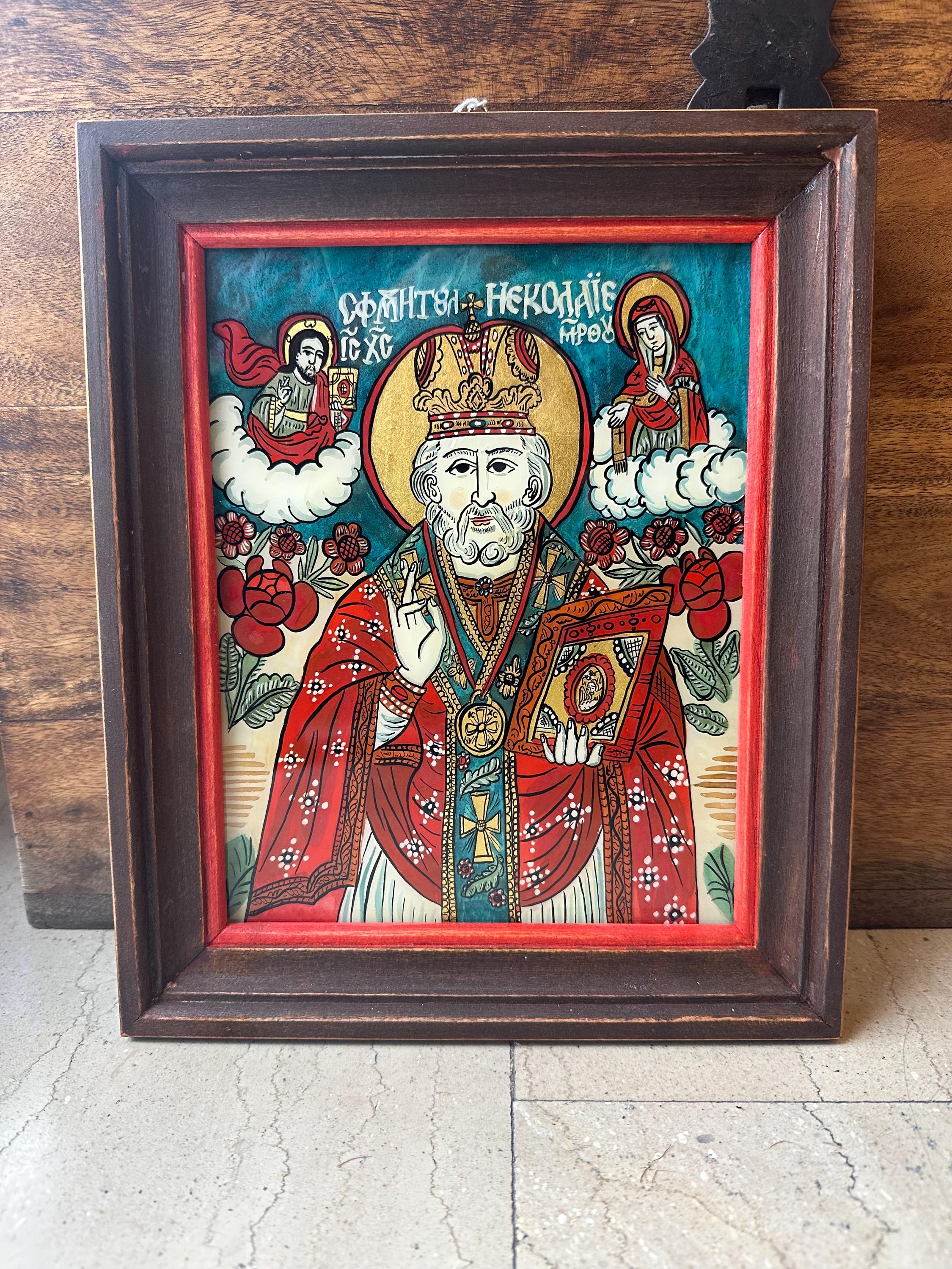 Romanian Glass Icons - Etsy