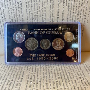 アクセサリー ギリシャ 古代帆船 50ドラクマ1990 カットアウト コイン