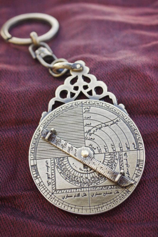 アラビアのアストロラーベキーホルダー、東洋のアストロラーベ