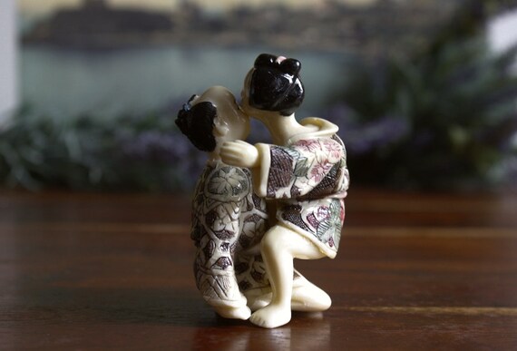 Japanese Style Shunga Sculpture Doll