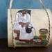 Vintage Ethiopian Leather Drum, Coptic, Hand Painted Drum, African Art ...