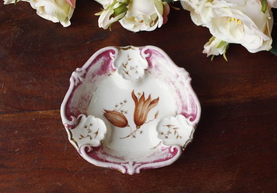 Vintage Porcelain Ashtray, Gerold Porzellan Bavarian Fine