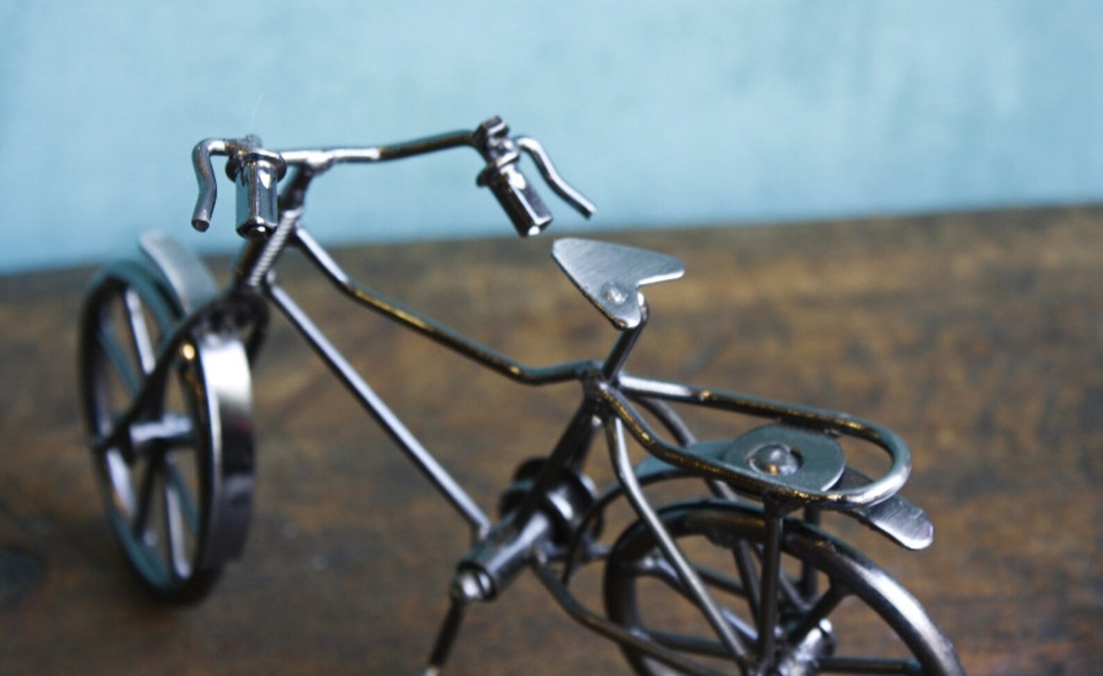Metal Bicycle Miniature Metal Scrap Bike Metal Bicycle | Etsy