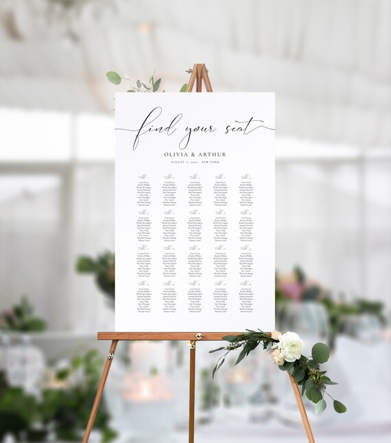 Guest Seating Chart