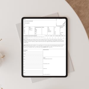 Nurse Practitioner SOAP Note Template (Digital Download)