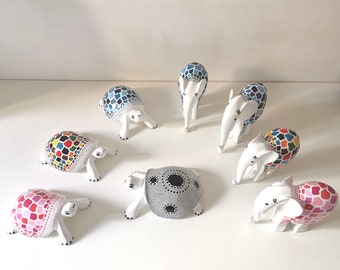 Obiekt dekoracyjny / Rzemiosło Afrykańskie / Ręcznie robione / Zwierzęta