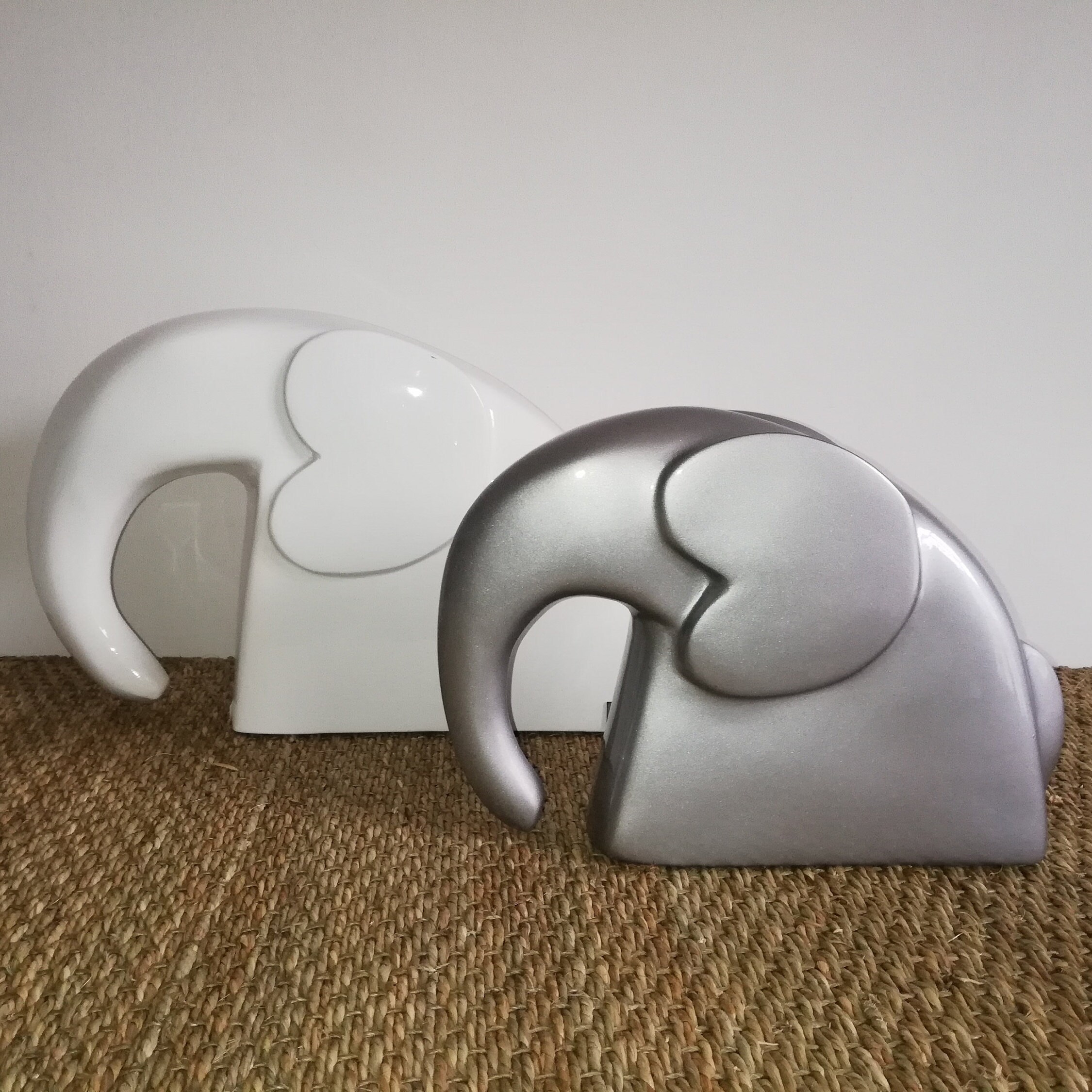 Eléphant Design en Résine/Objet Déco Intérieur ou Extérieur Peinture Epoxy Animaux