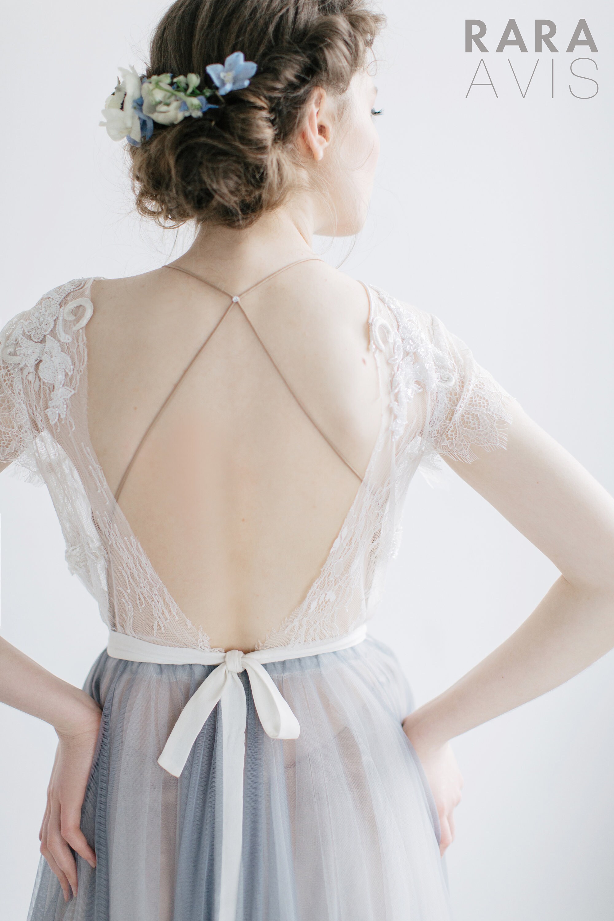 Abito da sposa delizioso a linea SHEIN con lungo treno Abito | Etsy Italia