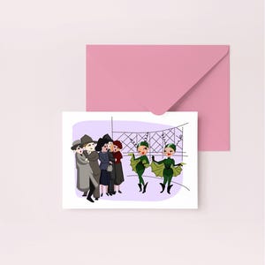 J'aime les femmes Lucy de Mars Cartes De Vœux | Cartes vierges