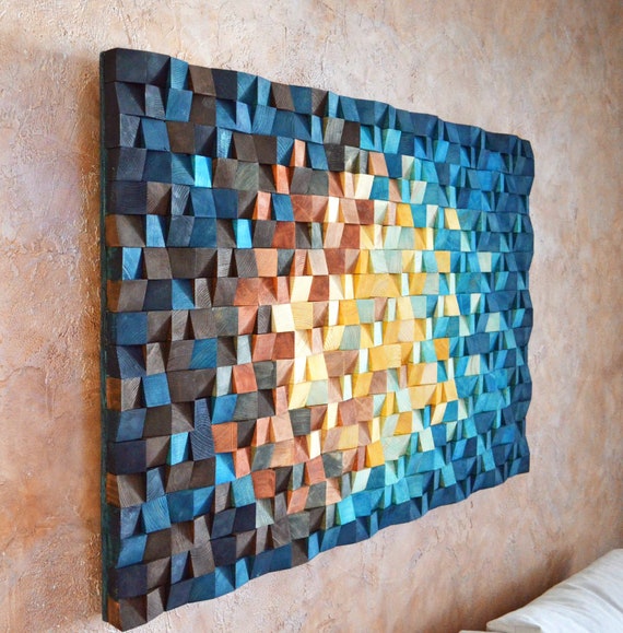 wood wall art the