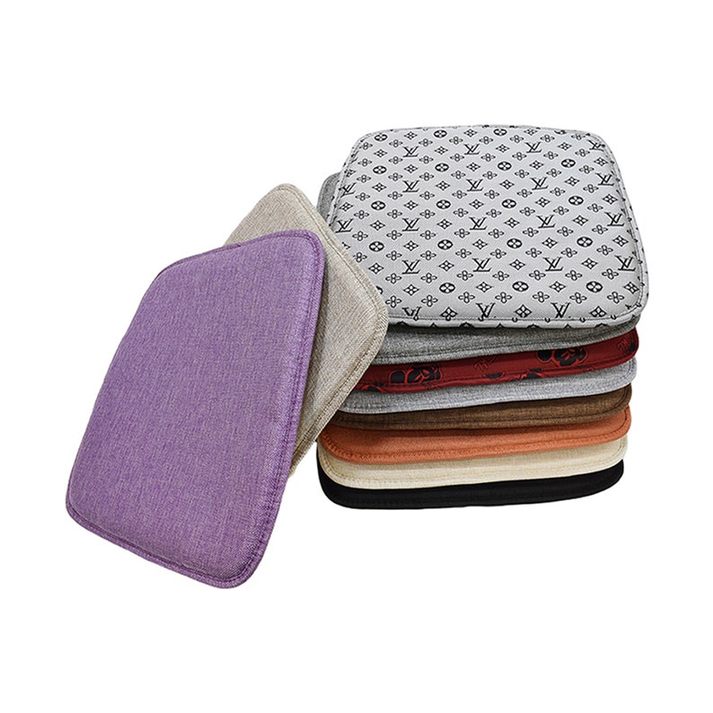 Custom Linen Chair Pads Kitchen Dining Cushion With Custom Linen Chair Pads Kitchen Dining, Small Round Chair Cushions With Ties
