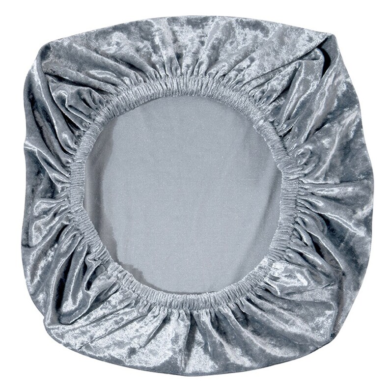 Custom Velvet Stretch Ottoman Slipcover Footstool Footrest Etsy