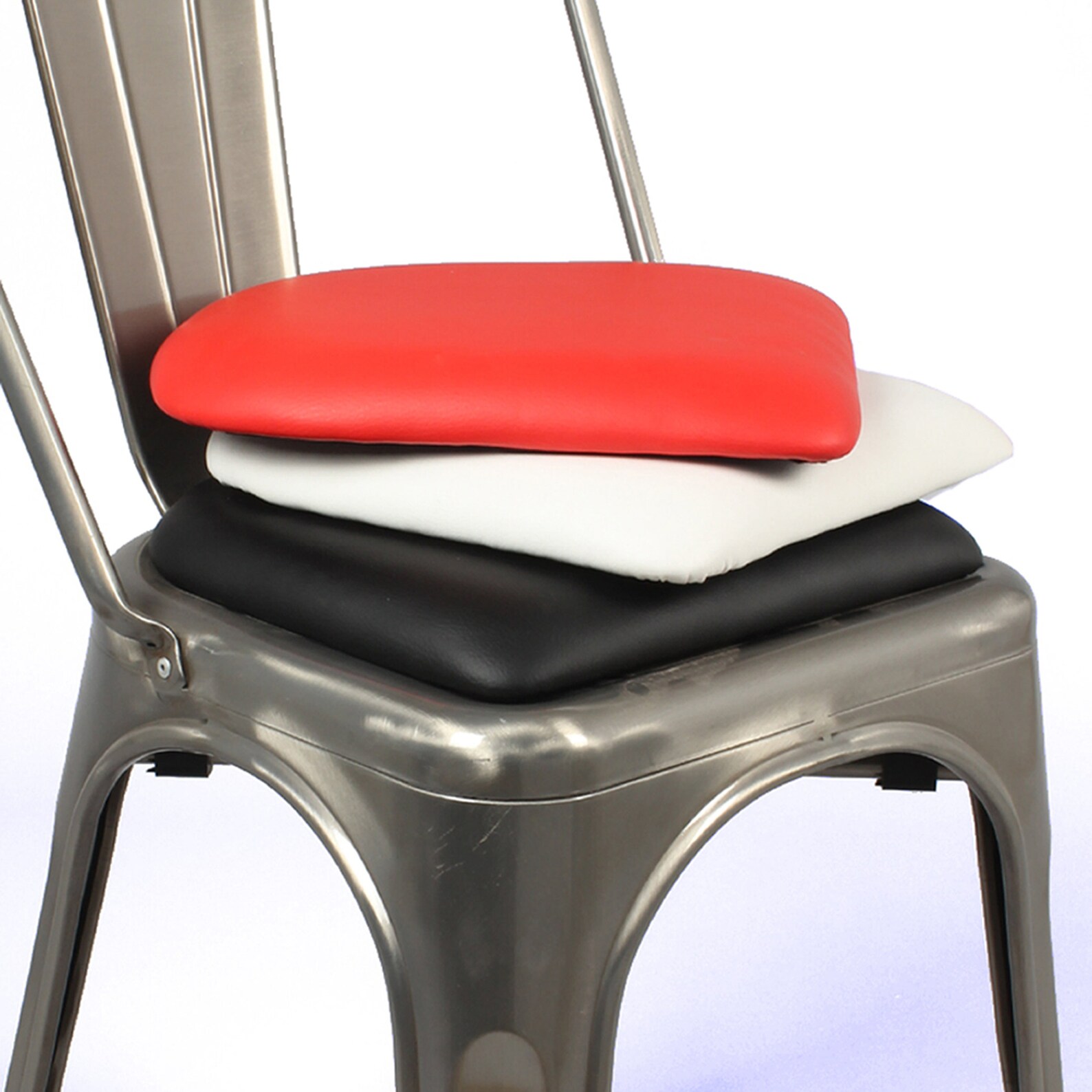 Custom Faux Leather Chair Cushions Patio Bar Stool Chair Pad Etsy