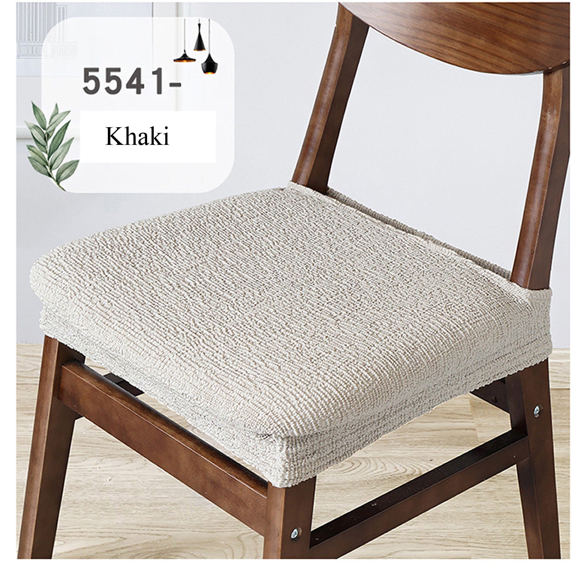 Custom Stretch Chair Seat Covers Kitchen Dine Chair Etsy UK