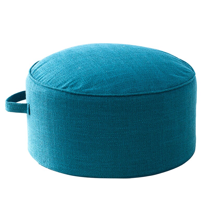 Round Ottomans Footrest Small Floor Pouf Foot Stool Cube Etsy