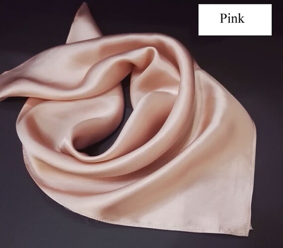 plain silk scarves