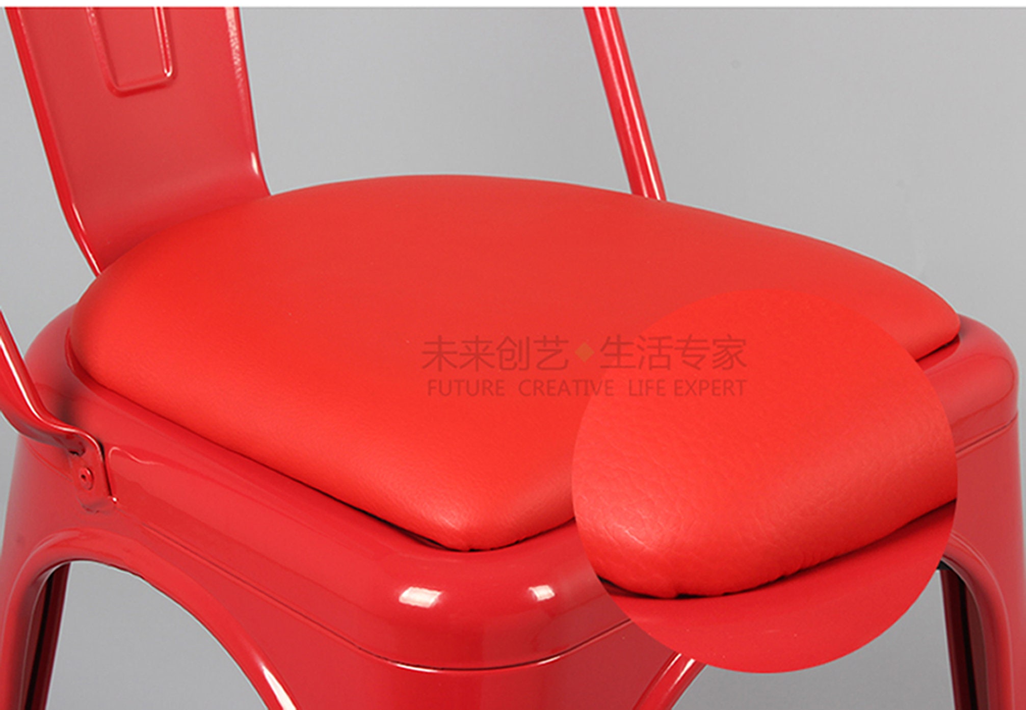 Custom Faux Leather Chair Cushions Patio Bar Stool Chair Pad Etsy