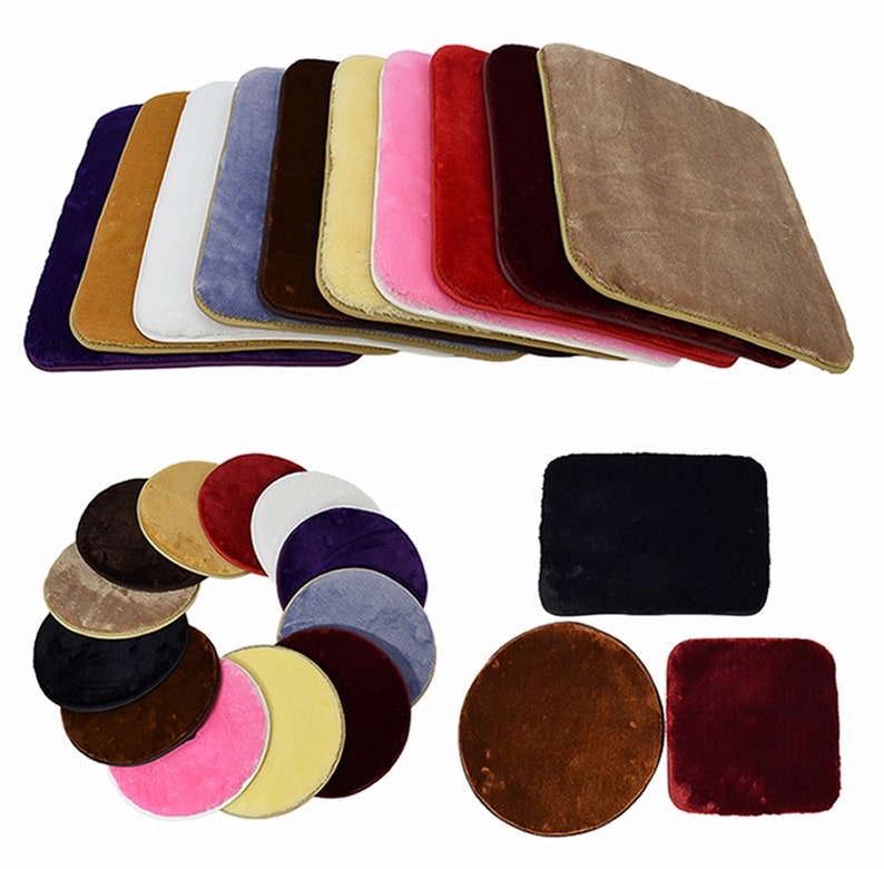 Faux Fur Bar Stool Chair Pads with Ties Kitchen Dining Chair Etsy