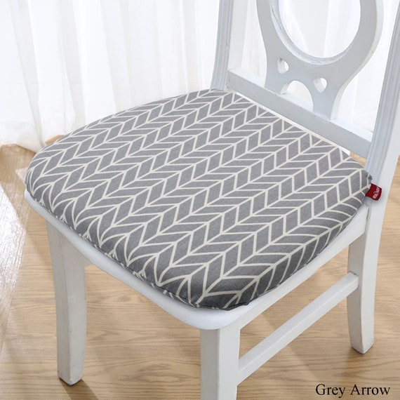 Memory Foam Chair Cushion With Ties Kitchen Dining Seat Etsy