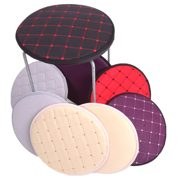 Round Stool Chair Pads With Ties Circle Bistro Chair Cushion Etsy