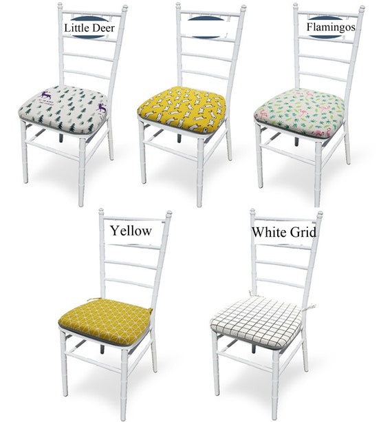 Memory Foam Chair Cushion With Ties Dine Pad Kitchen Memory Foam Chair Cushion With Ties, Memory Foam Chair Pads With Ties