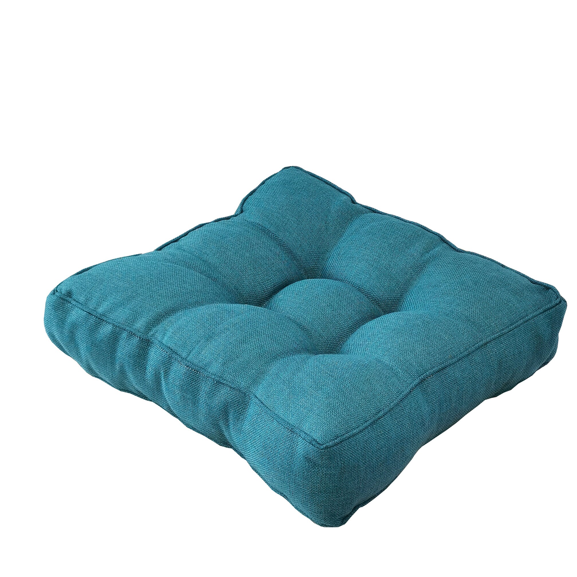 Tufted Dining Chair Cushions Piping Square Kitchen Seat Pad Etsy