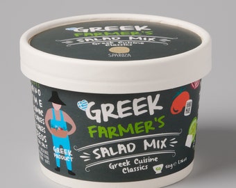 Greek Fresh Salad Dressing Spice Mix, Traditional Greek Salad Spice Blend, Authentic Greek Village Salad Seasoning