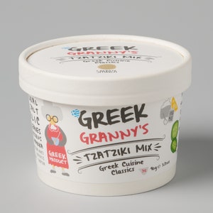 Greek Garlic Dipping sauce Mix, Traditional Tzatziki Dip Spice Blend, Greek Cucumber Yogurt Sauce Spices image 1