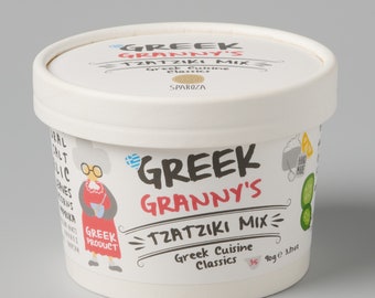 Greek Garlic Dipping sauce Mix, Traditional Tzatziki Dip Spice Blend, Greek Cucumber Yogurt Sauce Spices