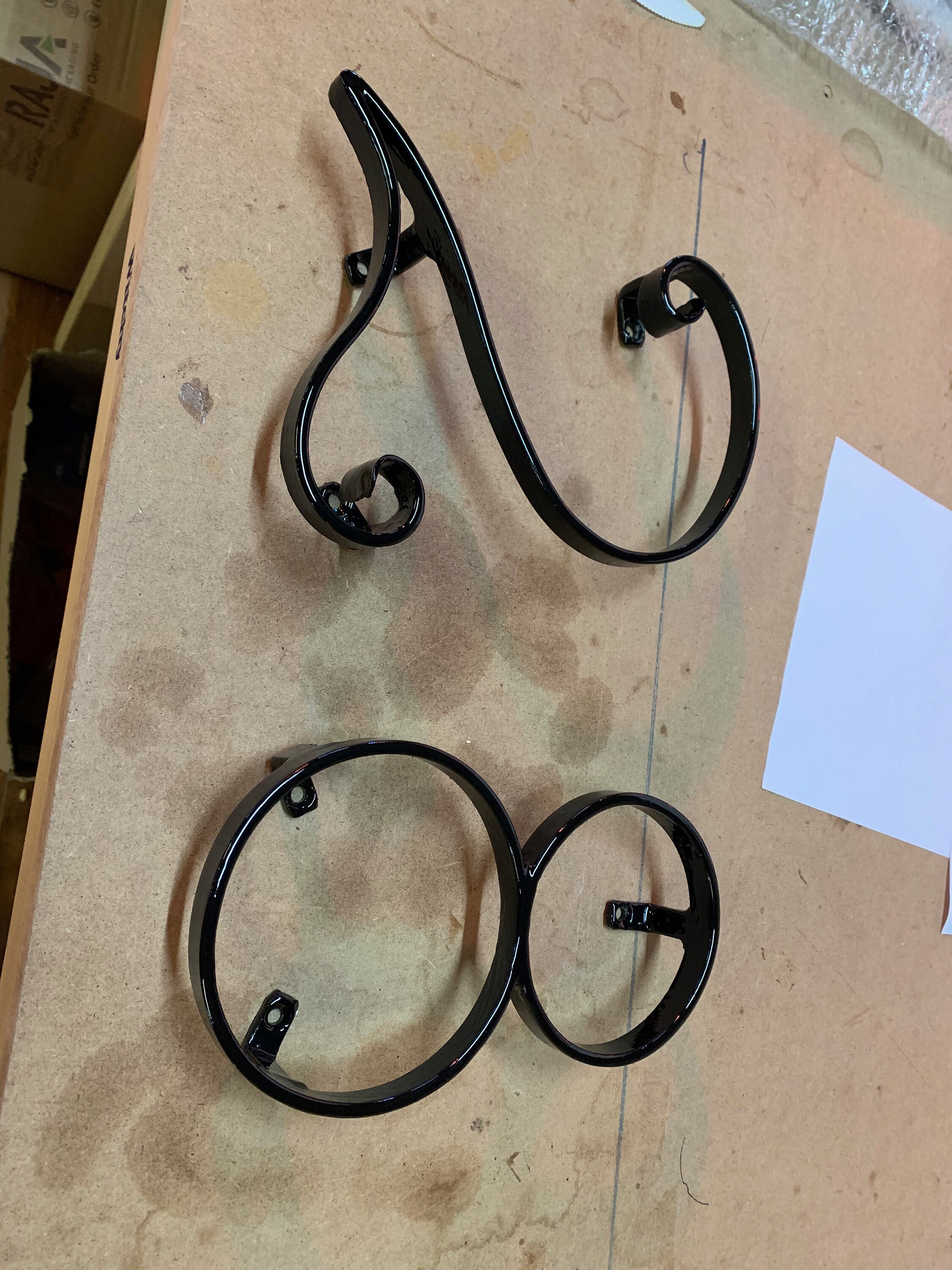 Wrought Iron House Signs Made In The UK Good old fashioned Etsy